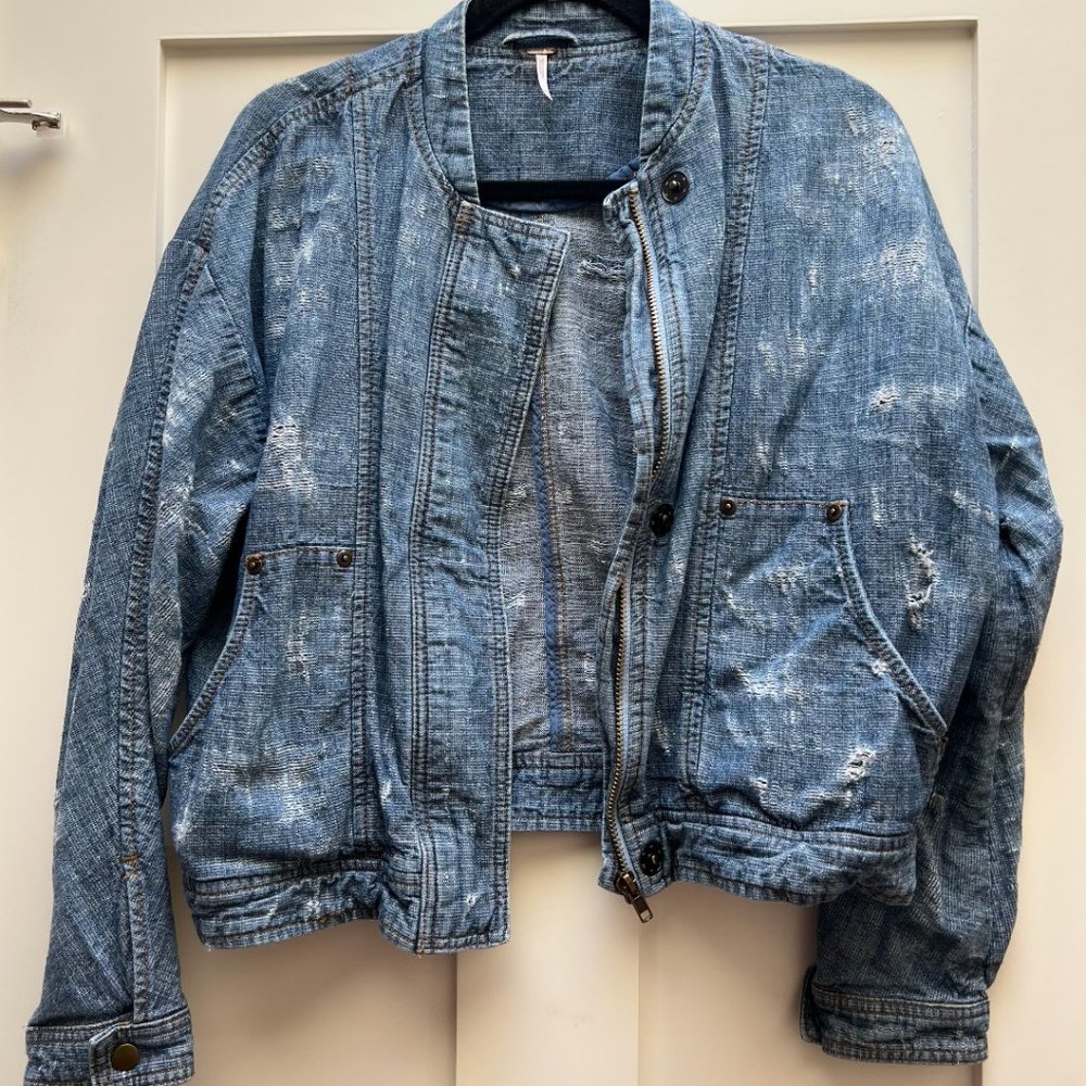 Free People Denim Jacket | S